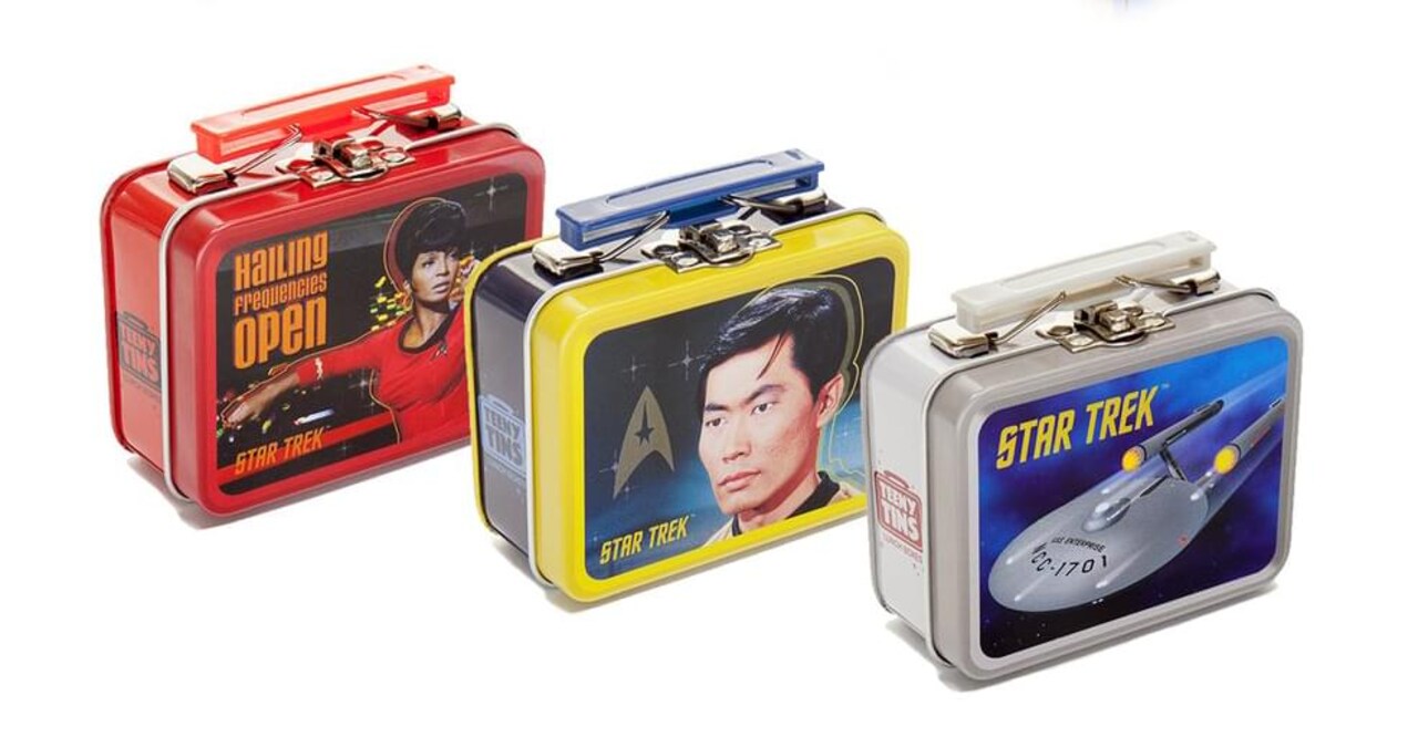 Star Trek The Original Series Teeny Tin Lunch Box, Set of 3 Random Designs